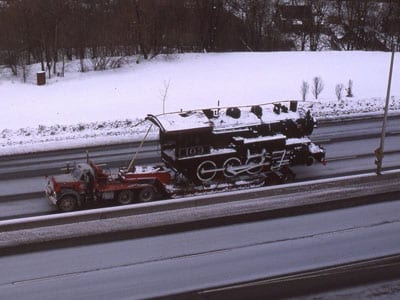 Westfield's TH&B Locomotive 103 - Hamilton Conservation Authority